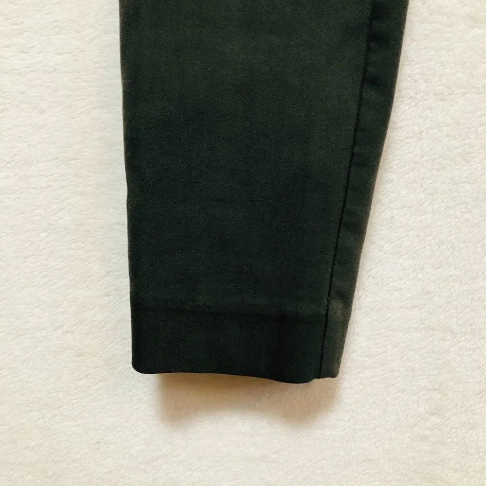 LOFT Petite Dark Olive Green Skinny Ankle Pants - Picture 5 of 12